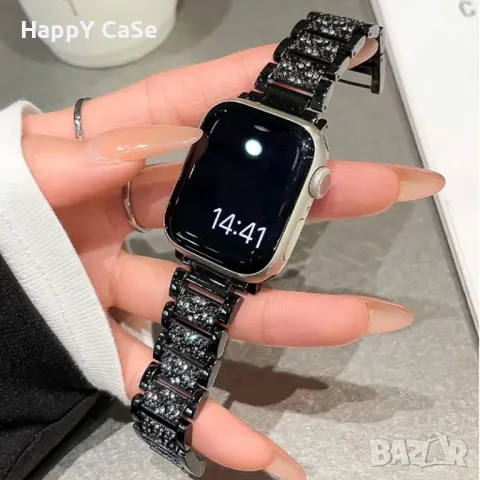 DIAMOND STEEL Каишка за смарт часовник Huawei Watch/Samsung/Apple/Xiaomi/Garmin/Amazfit/Casio/Honor, снимка 7 - Каишки за часовници - 47884823