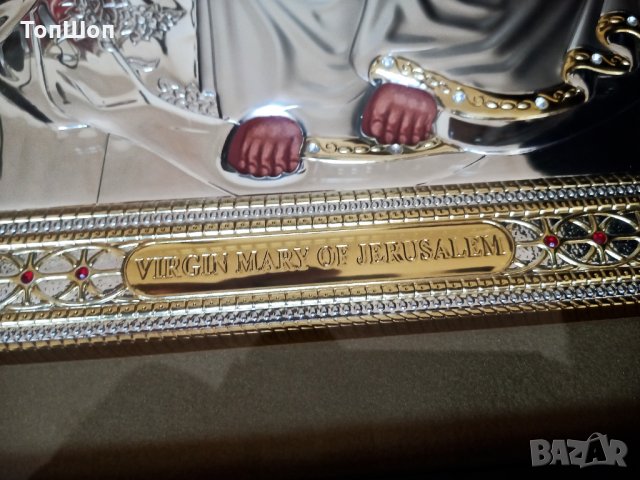 Чудотворна икона Дева Мария от Йерусалим, снимка 4 - Икони - 33856751