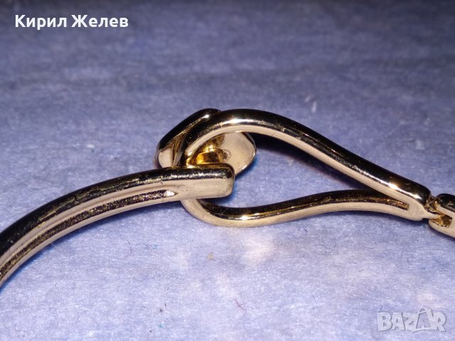 ЕФЕКТНА ПОЗЛАТЕНА ВИНТИДЖ - АРТ ГРИВНА 27464, снимка 5 - Гривни - 40811933