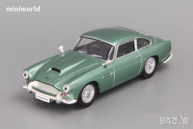 Aston Martin DB4 Coupe - мащаб 1:43 на DeAgostini моделът е нов в блистер, снимка 1 - Колекции - 41058667