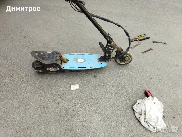 Акомулаторна тротинетка за ремонт, снимка 12 - Други спортове - 32840453