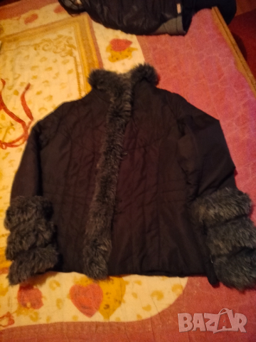 М. Тънко шушляково дамско яке. Графит., снимка 12 - Якета - 34886916