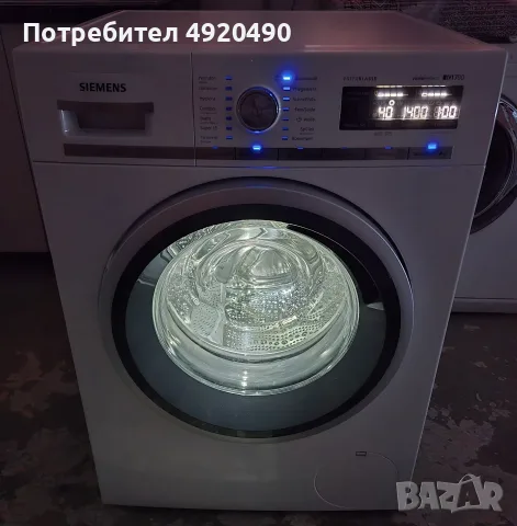 Продавам Инверторна Пералня SIEMENS iQ790 А+++ 8кг 1400 оборота Германия, снимка 2 - Перални - 55742099