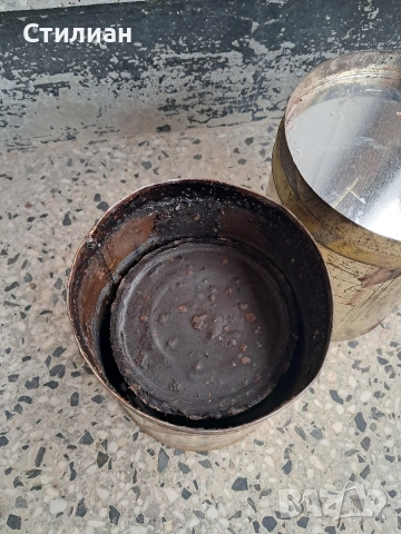 Военна боя/вакса за кубинки (кафява), снимка 2 - Мъжки боти - 53869487