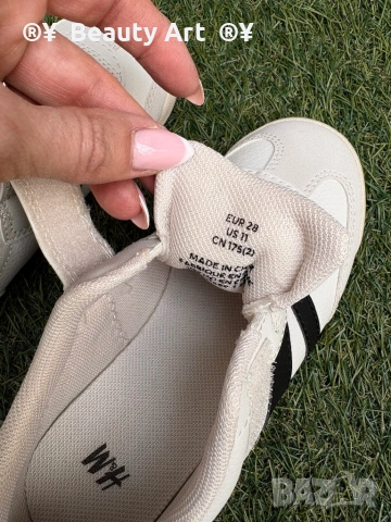 Детски обувки/маратонки Adidas/HM , 28 размер, снимка 10 - Детски маратонки - 53849909