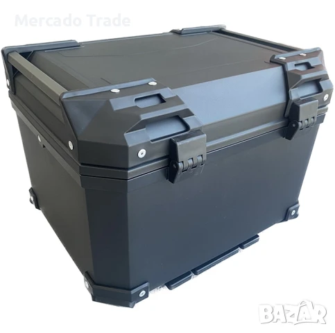Куфар за мотор Mercado Trade, 45л., Водоустойчив, Черен, снимка 2 - Аксесоари и консумативи - 50734134
