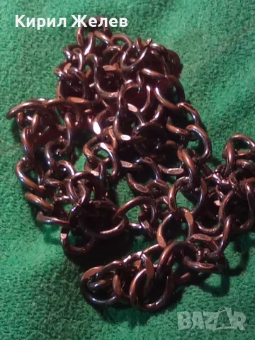 ПОМЕДНЕН ВИНТИДЖ ЛАНЕЦ от БЛАГОРОДНА НЕРЪЖДАЕМА СТОМАНА ВЕРИЖКА СИНДЖИР 47489, снимка 11 - Колиета, медальони, синджири - 47336462