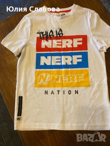 Nerf комплект 2 тениски и долнище размер 8-9 години, снимка 1