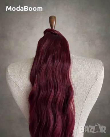 Дамска опашка , снимка 3 - Аксесоари за коса - 48686817