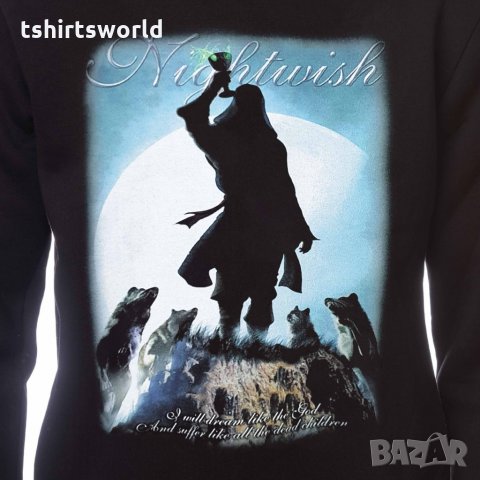 Нов детски суичър с дигитален печат на музикалната група Nightwish, Найтуиш, снимка 5 - Детски анцузи и суичери - 34589634