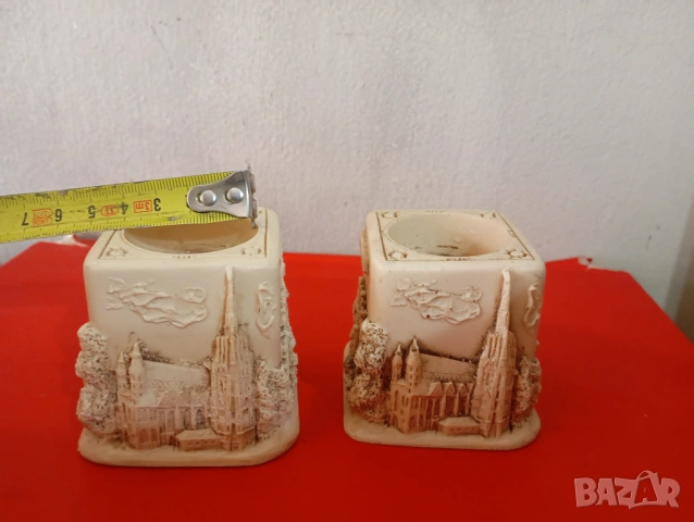 Комплект свещници - виена, снимка 5 - Други ценни предмети - 53705104