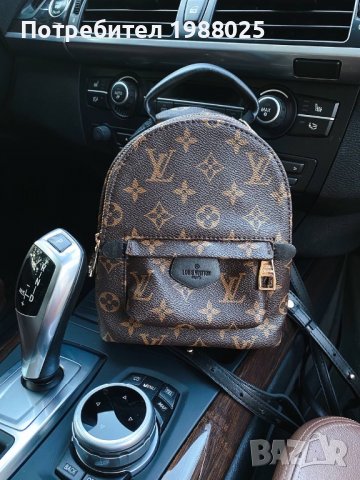 Мини раница LV, снимка 2 - Раници - 39651837