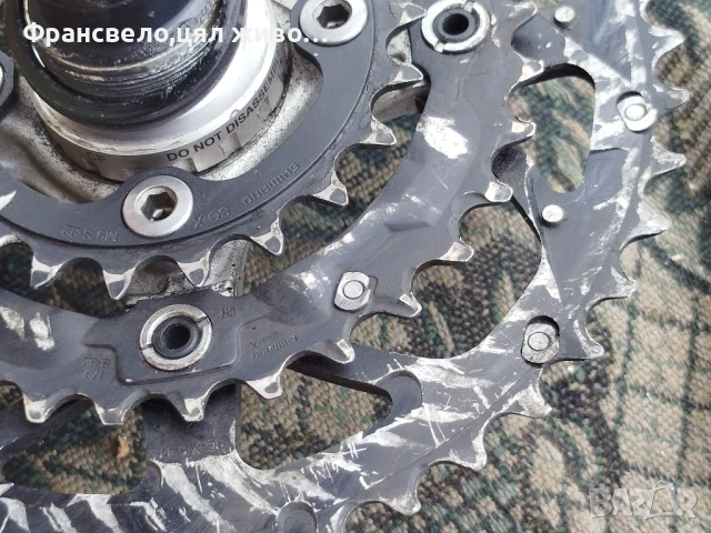 Курбел със средно движение за велосипед колело Shimano deore xt , снимка 5 - Части за велосипеди - 51090097