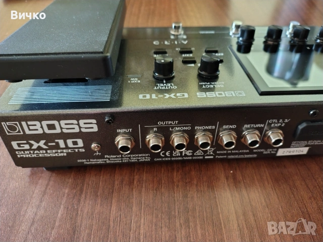 BOSS GX 10-процесор за китара (или бас), снимка 2 - Китари - 53295474