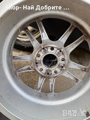 Джанти с гуми за Мерцедес 16 ки , снимка 3 - Гуми и джанти - 53596513