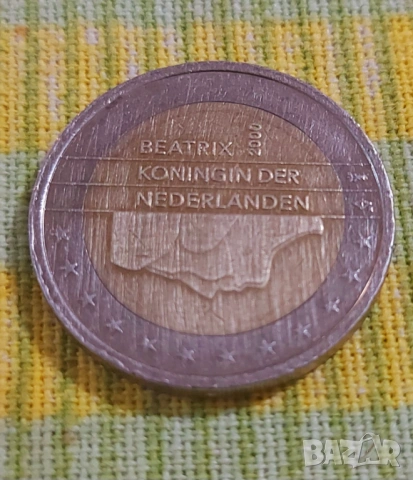 2 евро Беатрикс Нидерландия 2000