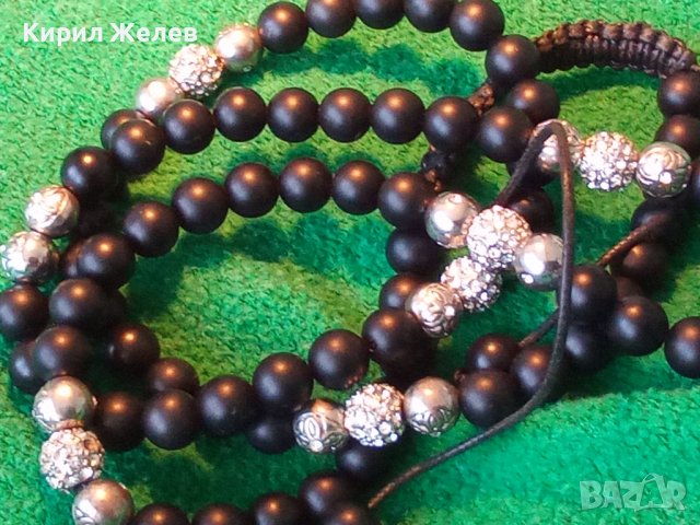 ПЕРЛЕНА РЕТРО-АРТ ОГЪРЛИЦА КОЛИЕ ХЕНД-МЕЙД ТЕЖКА и СТИЛНА 7857, снимка 2 - Колиета, медальони, синджири - 31451004