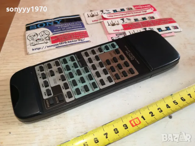 DENON RC-830 ORIGINAL AUDIO REMOTE-ВНОС SWISS 2601251500, снимка 4 - Други - 48835025