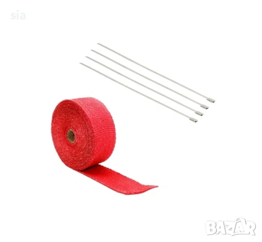 Изолация за гърне, ауспух, тръби, Термоизолационна лента, снимка 9 - Аксесоари и консумативи - 37867988