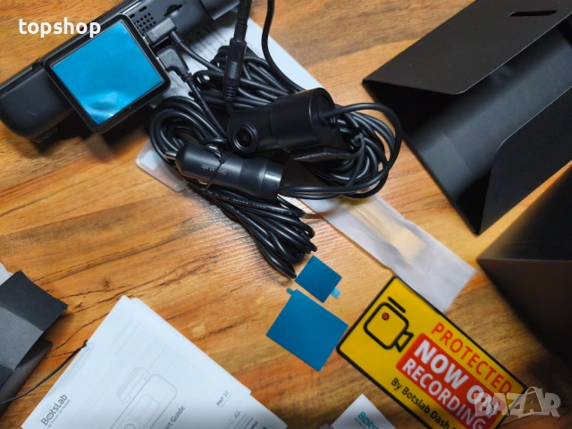 BOTSLAB G980H 4 Channel Dash Cam – Пълно 560 градуса покритие за вашия автомобил , снимка 17 - Аксесоари и консумативи - 53687680