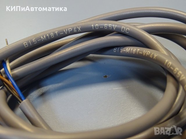 Индуктивен сензор TURCK B15-M18T-VP4X proximity switch, снимка 3 - Резервни части за машини - 40620294