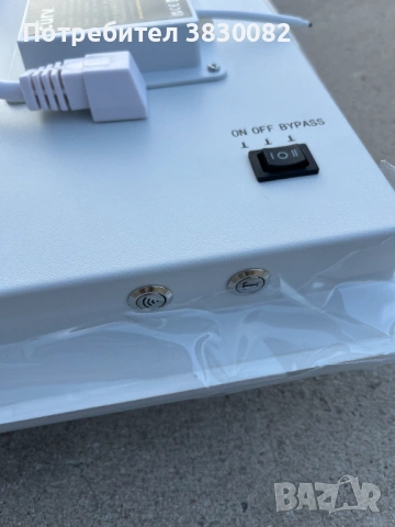 Инфрачервен отоплителен панел за стая бял 1500х600 1000W, снимка 7 - Отоплителни печки - 53784813