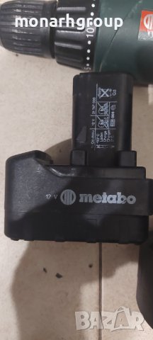 Винтоверт Metabo + Зарядно и 2 броя батерий, снимка 3 - Винтоверти - 41390154