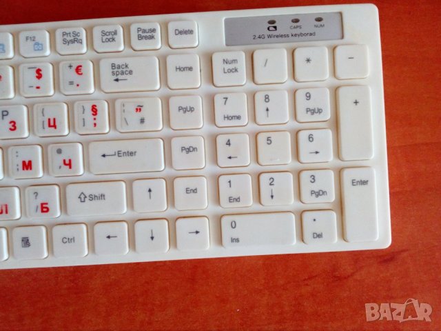 Безжична клавиатура, снимка 4 - Клавиатури и мишки - 41372985
