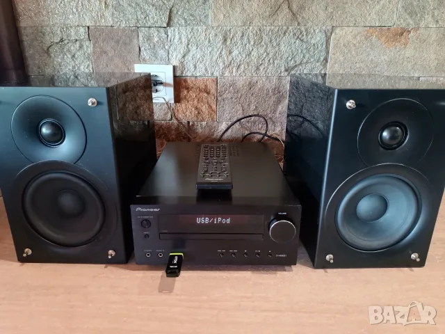   Мини аудио система Pioneer ...Bluetooth...USB , снимка 2 - Аудиосистеми - 56292917