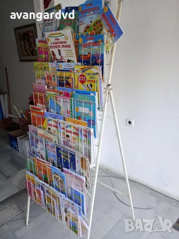 Стелаж за книжки, вестници, списания, снимка 2 - Стелажи и щандове - 47814874