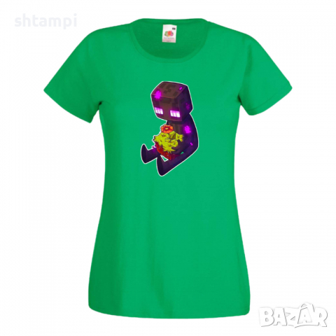 Дамска тениска Enderman 4 майнкрафт Minecraft,Игра,Забавление,подарък,Изненада,Рожден Ден., снимка 9 - Тениски - 36520703