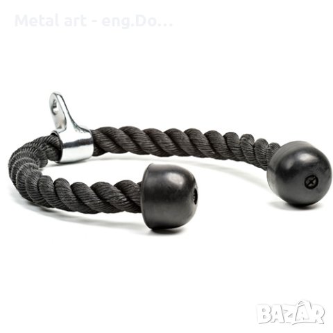 Двойно въже за трицепс