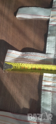 Комплект от 2 пердета/ завеси* Готови за окачване* Като нови, снимка 8 - Пердета и завеси - 51444379