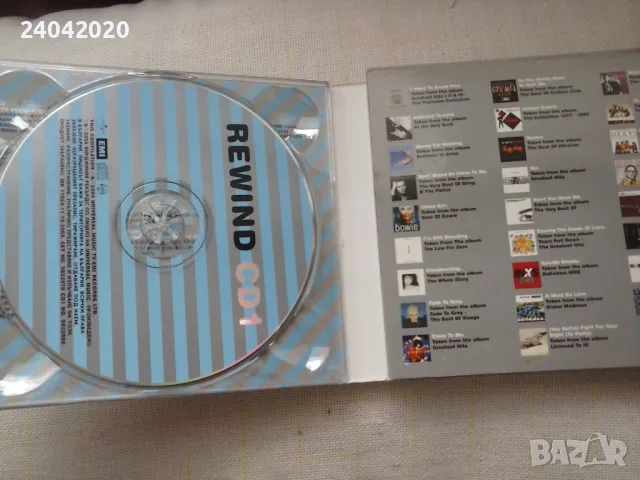 Rewind - The Best In Music & Video 2CD + DVD, снимка 4 - CD дискове - 49447925