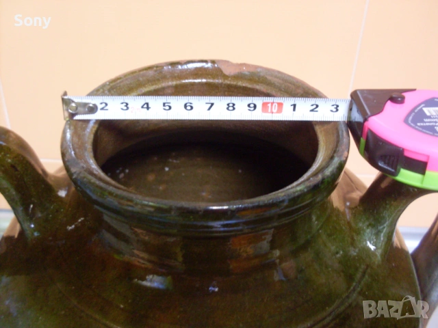 Стар керамичен съд- "Делва"., снимка 7 - Антикварни и старинни предмети - 53663508