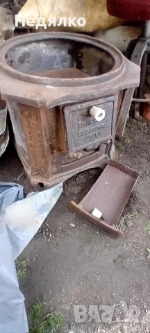 Стара чугунена печка за бойлер,1973г,Нова 