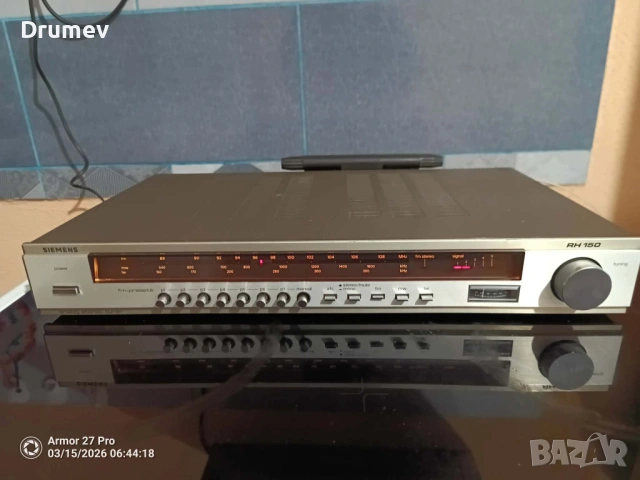 Продавам винтидж тунер Siemens RH150, снимка 7 - Други - 53842821