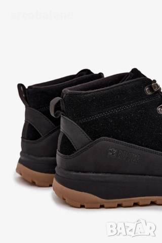 Мъжки зимни боти Big Star от естествена велурена кожа, 3цвята , снимка 6 - Мъжки боти - 53045245