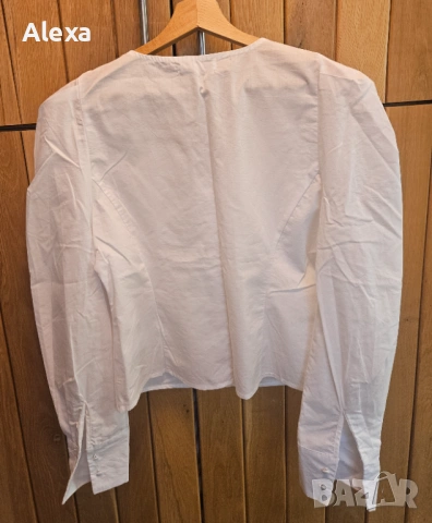 Блуза Sinsay размер М бяла, снимка 2 - Ризи - 53514969