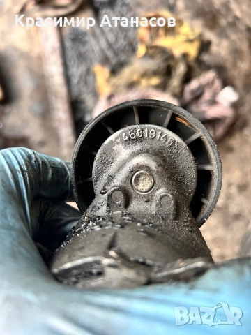 46819146. Обтяжна ролка за Фиат Гранде пунто 1.3 JTD 75кс. 2008г, снимка 3 - Части - 51957231