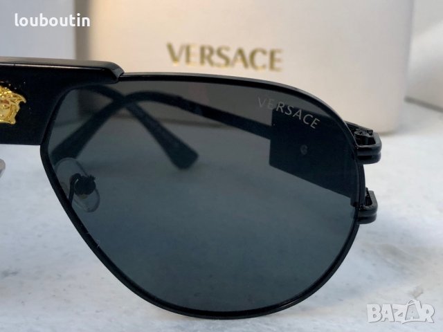 Versace VE2252 мъжки слънчеви очила авиатор унисекс дамски, снимка 12 - Слънчеви и диоптрични очила - 41848440