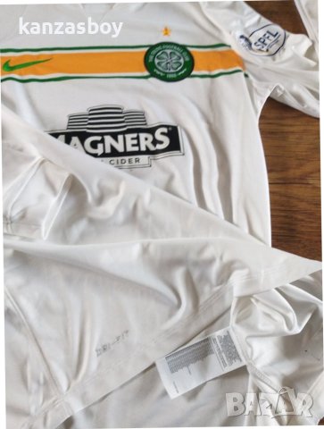 Nike FC Celtic Glasgow Hoops Third 2014/2015 - футболна мъжка блуза КАТО НОВА , снимка 6 - Спортни дрехи, екипи - 41948581