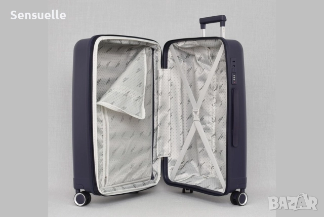 Комплект малък и среден куфар, снимка 8 - Куфари - 52585909