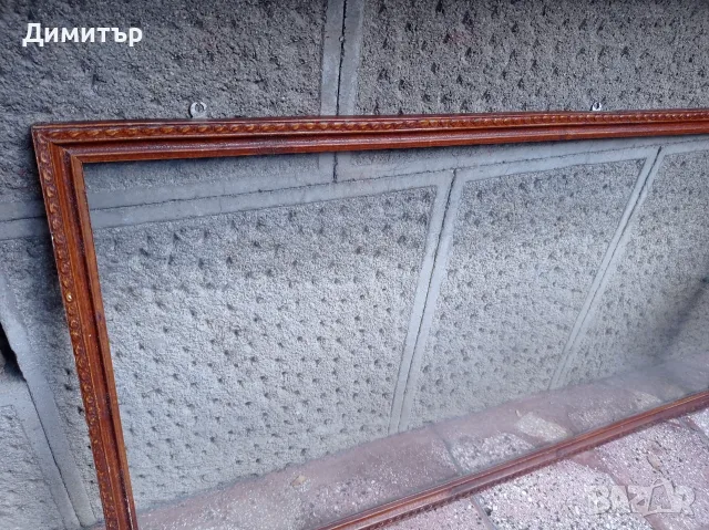 Стара голяма дървена рамка 134/69см, снимка 3 - Картини - 56073617