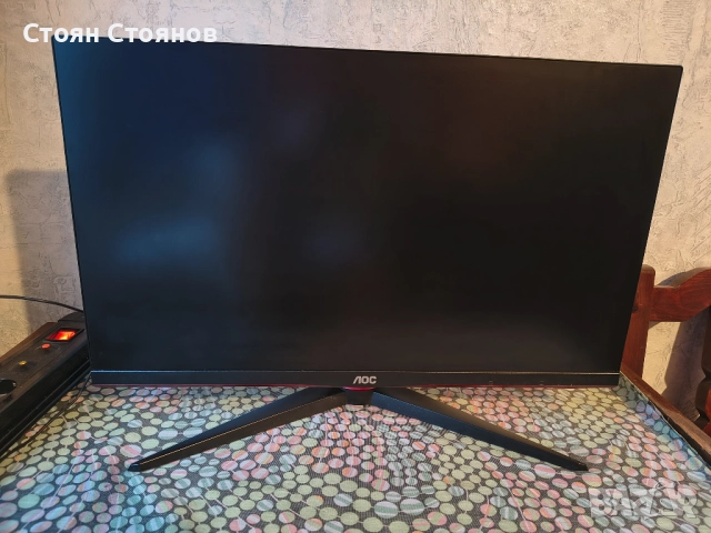 Монитор AOC 24G2U (144HZ), снимка 2 - Монитори - 52594075