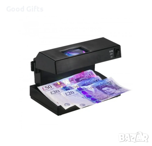 Професионален UV Детектор AD-2138 с Лупа – Пълна проверка на банкноти и документи, снимка 3 - Друга електроника - 53642582