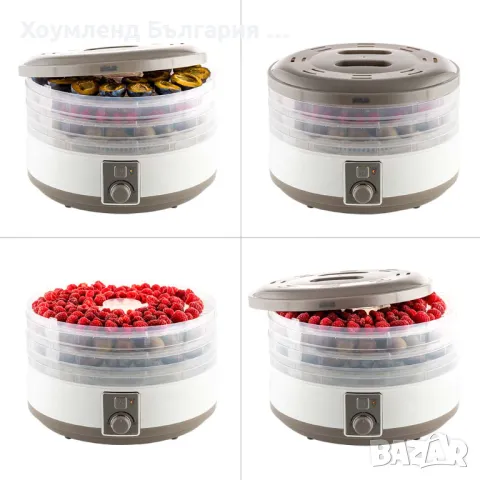 Машина за сушене на пшлодове, мезета и зеленчуци - дехидратор, снимка 7 - Други - 49524528