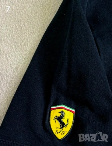 тениски Puma Scuderia Ferrari black , снимка 7 - Тениски - 53844519