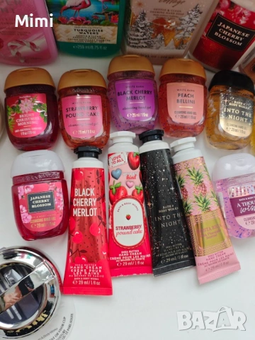 Продавам Bath and Body Works  комплекти лосиони,свещи, дезинфектанти, сапун, снимка 4 - Козметика за тяло - 43528334