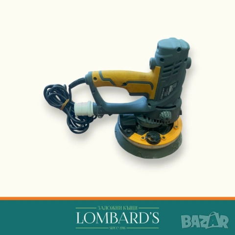 Шлайф машина POWERMAT PM-DG-1500LM, N: 533068, снимка 2 - Шлайфмашини - 53532700